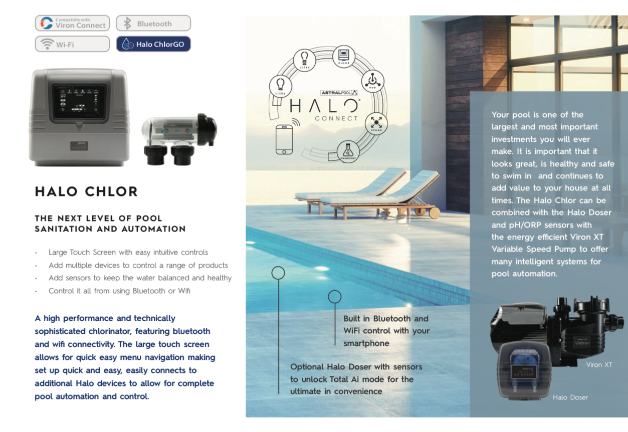 AstralPool Halo Chlor Salt Chlorinator