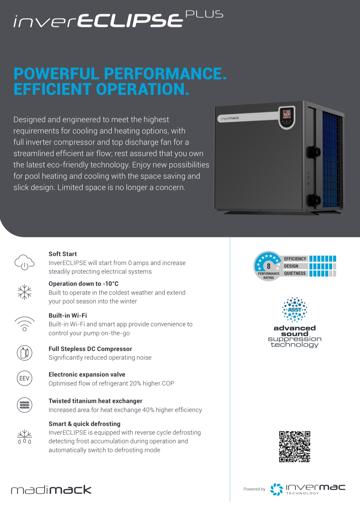 Madimack InverECLIPSE Plus Heat Pump Range