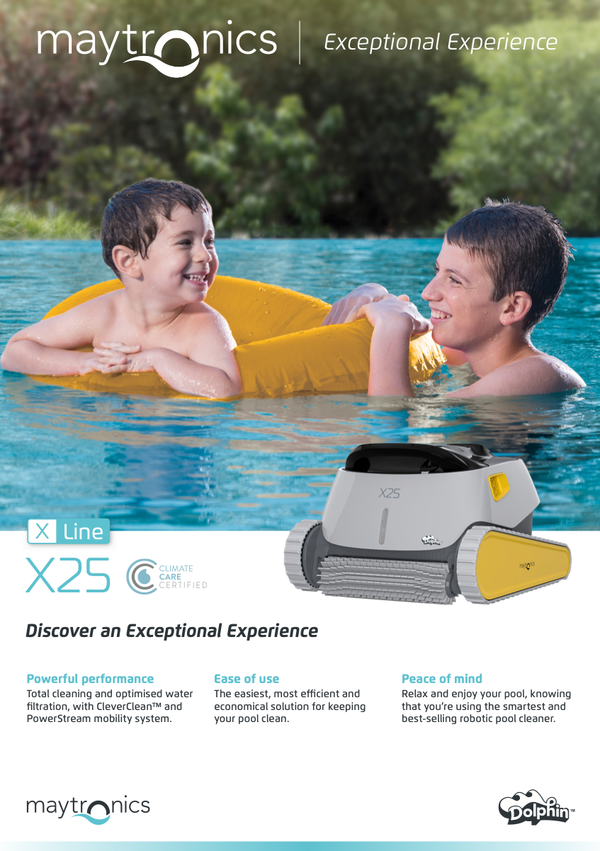 Maytronics Dolphin X25 Robotic Pool Cleaner