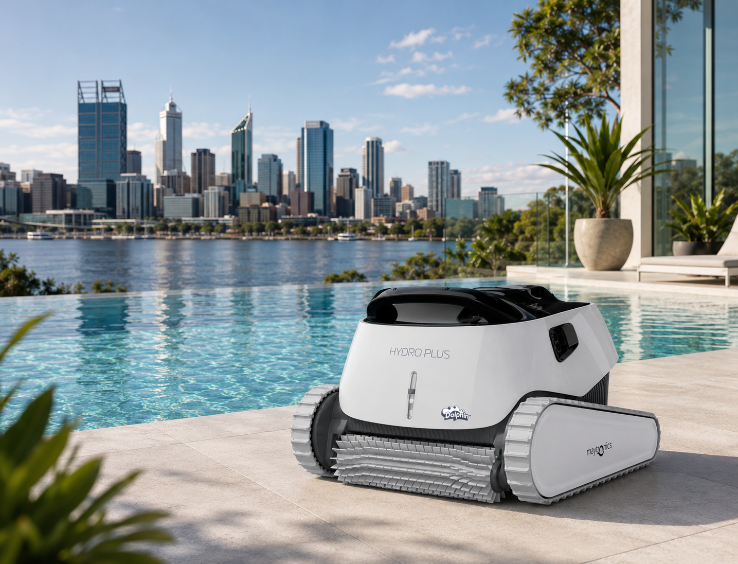 Maytronics Dolphin Hydro Plus Robotic Pool Cleaner
