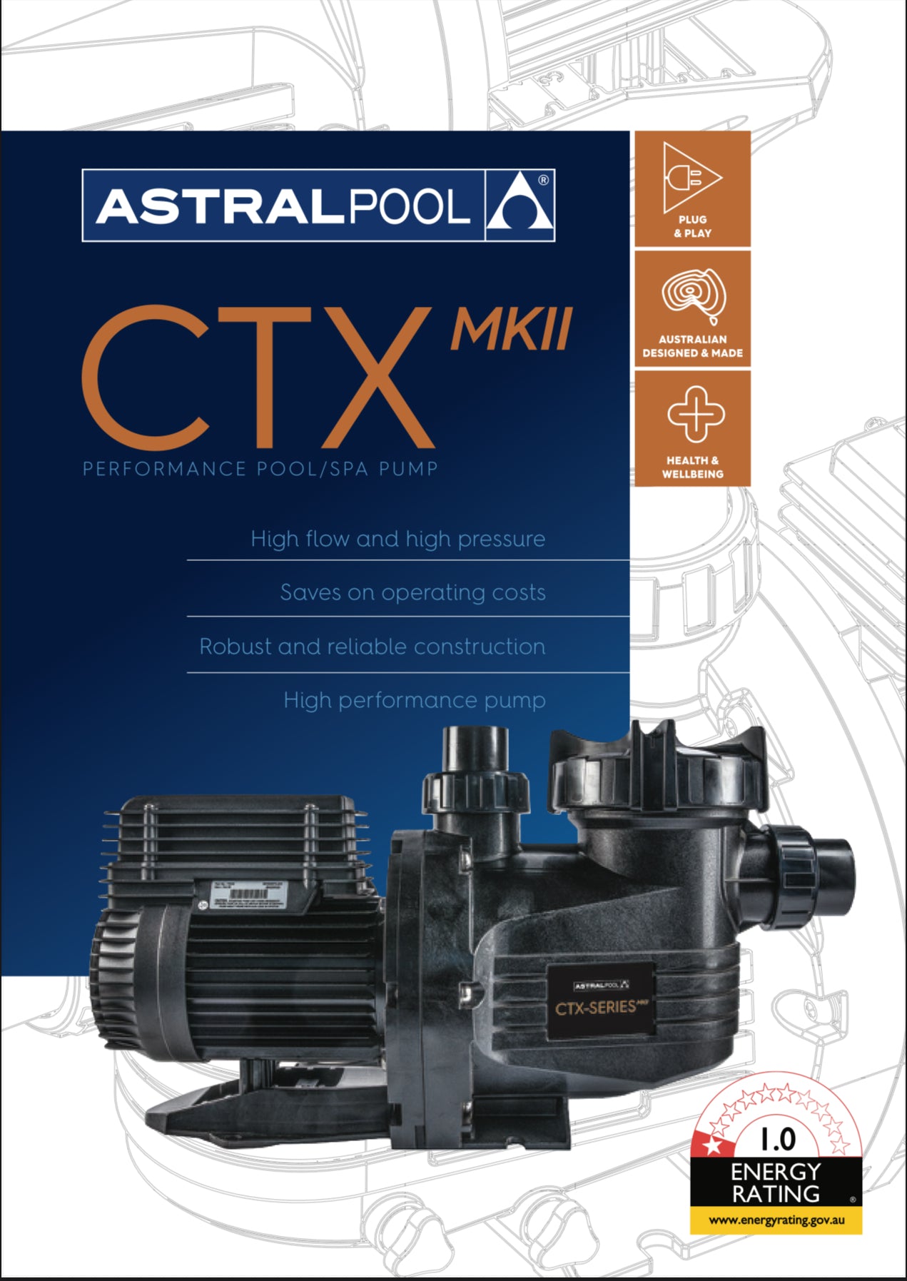 AstralPool CTX Pool Pump Series