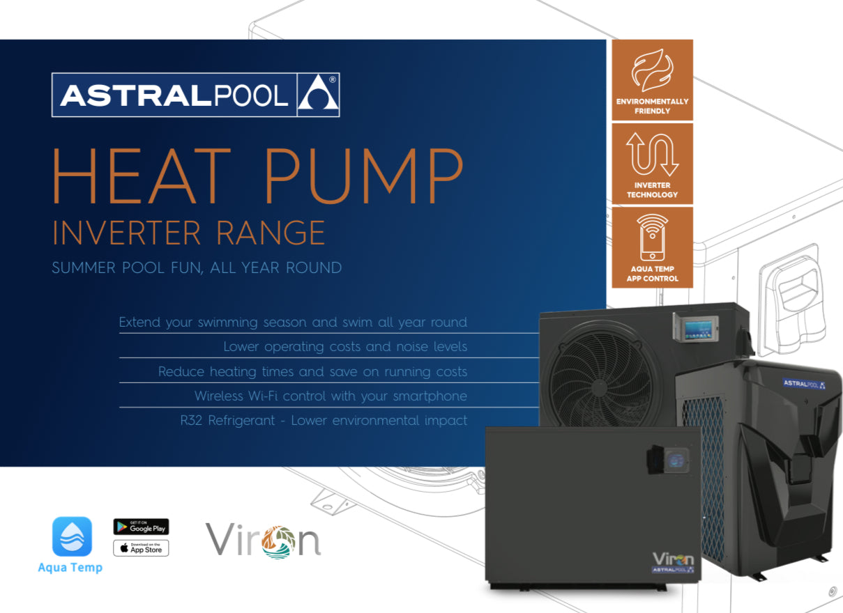 AstralPool Viron Inverter Heat Pump Series