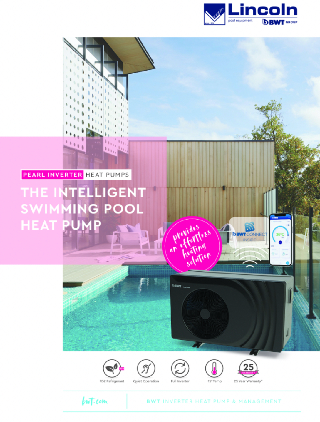 BWT Pearl HPF Heat Pump Series