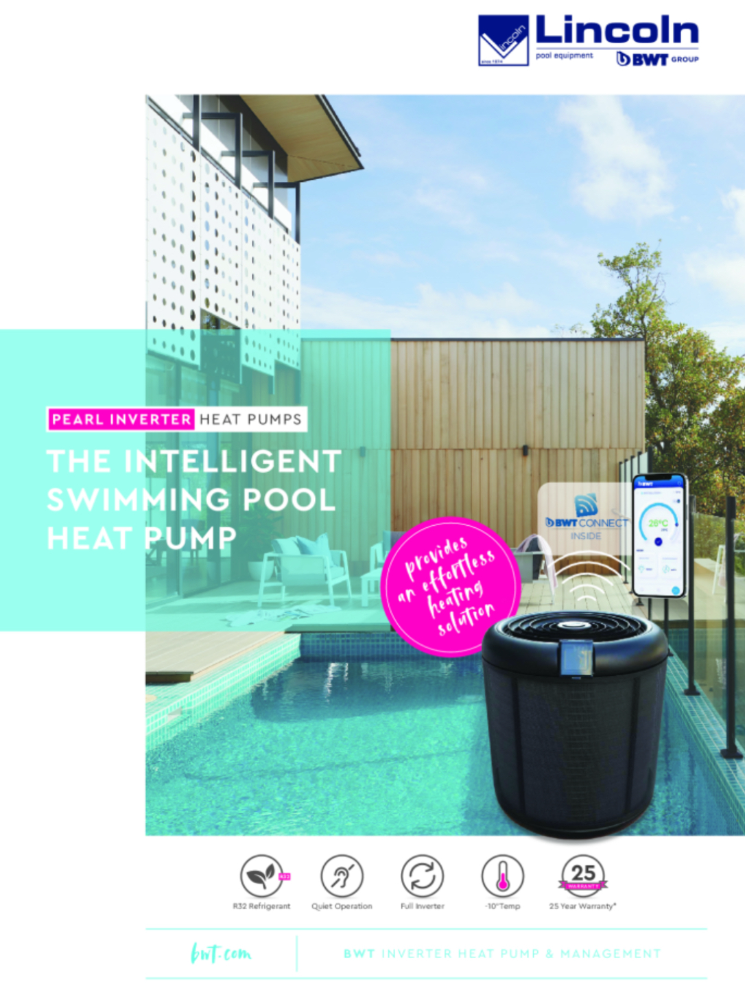 BWT Pearl HPT Heat Pump Series