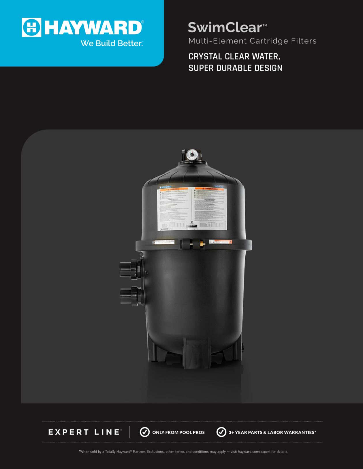 Hayward SwimClear Quad Cluster Cartridge Filters