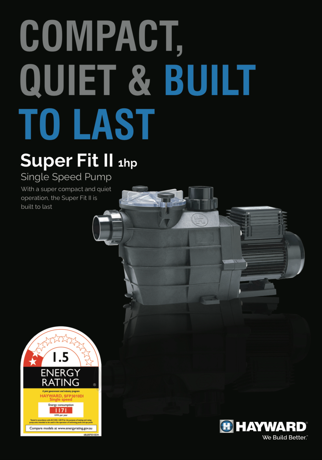 Hayward Super Fit II Pool Pump Series