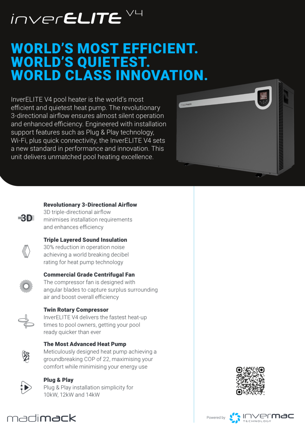 Madimack InverELITE V4 Heat Pump Range