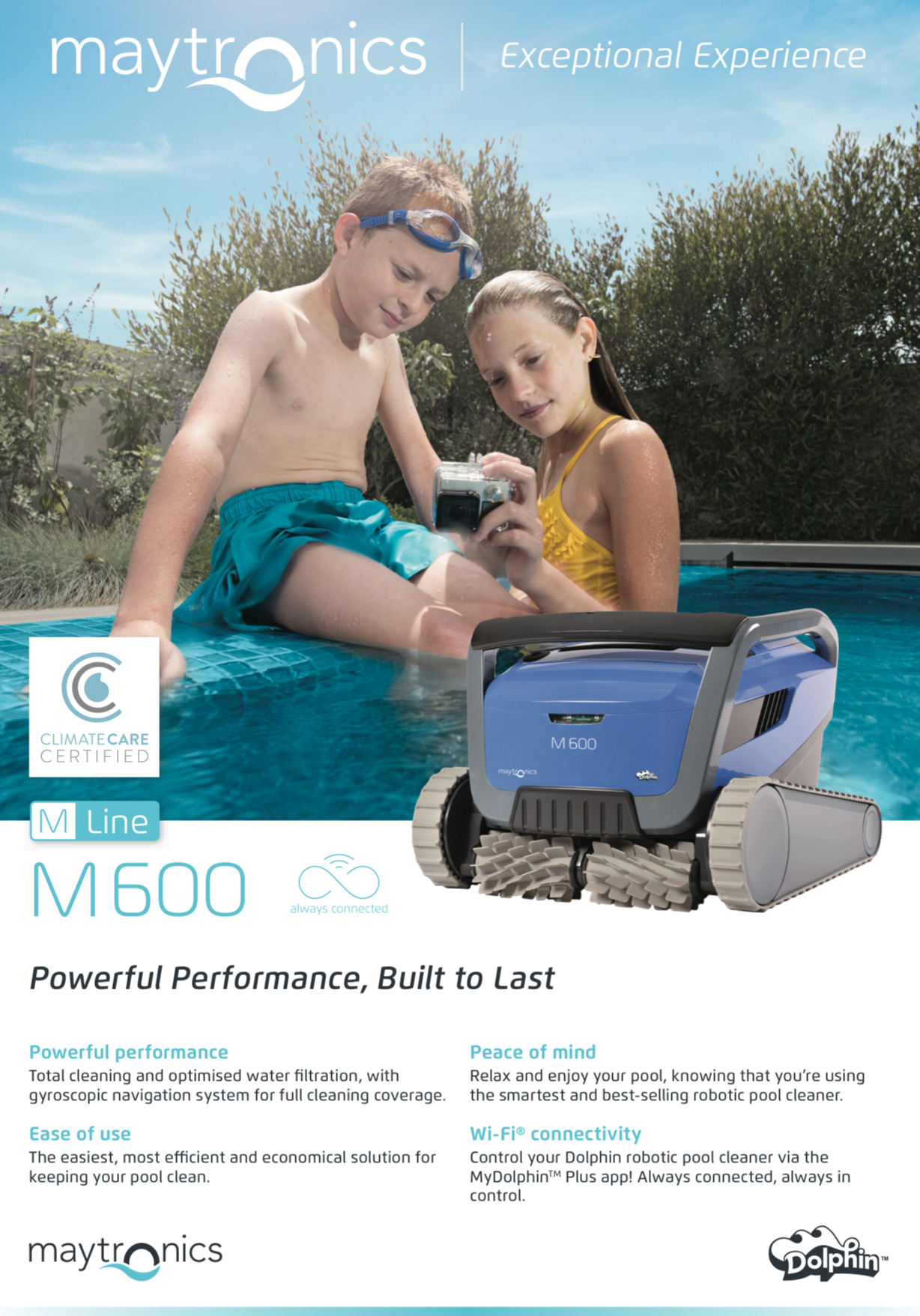 Maytronics Dolphin M600 Robotic Pool Cleaner