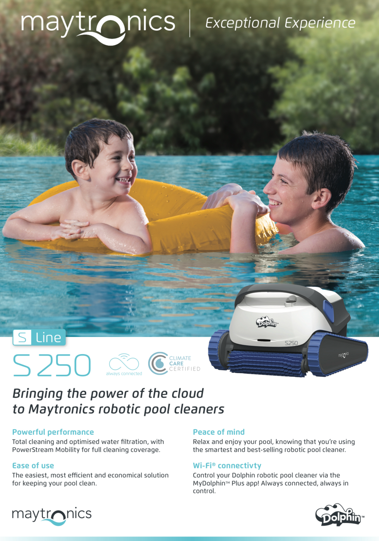Maytronics Dolphin S250 Robotic Pool Cleaner