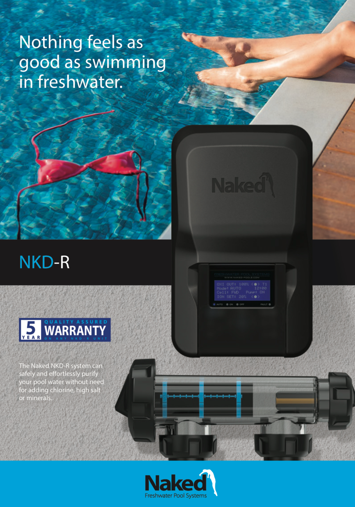 Naked Freshwater Pool System