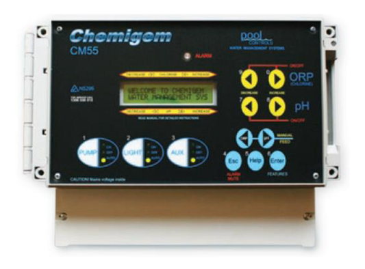 Chemigem CM55 Commercial Chlorine and pH Controller
