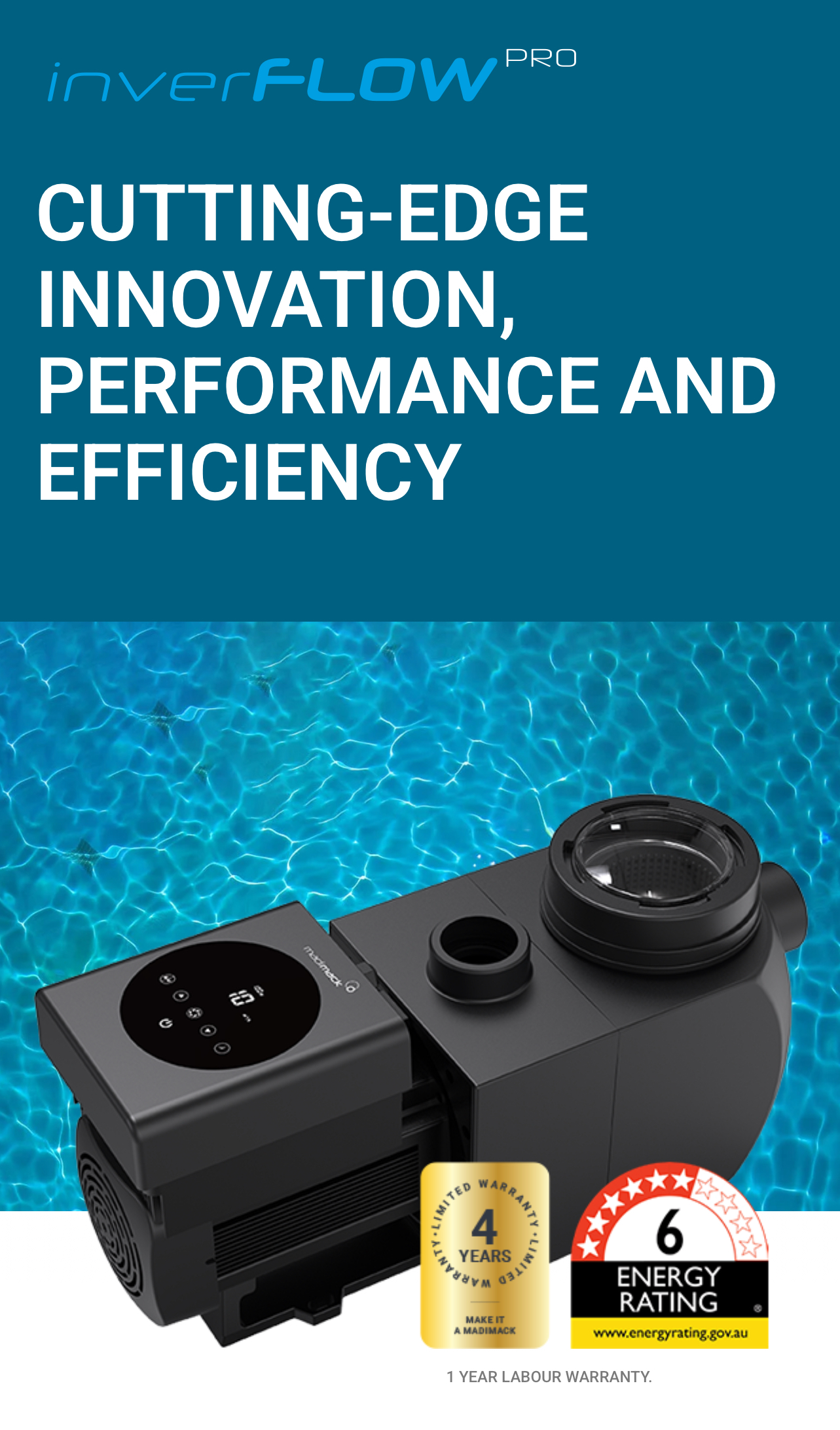 Madimack InverFLOW PRO Pool Pump Series