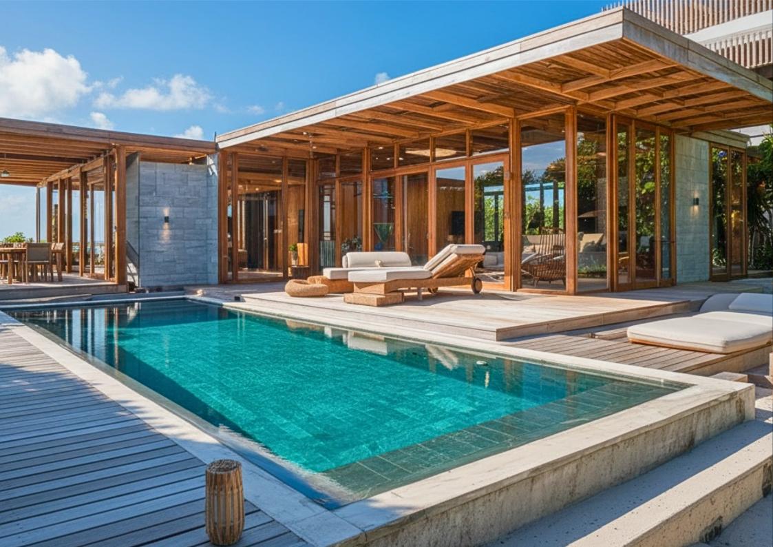 Pool during the day